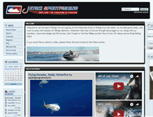 Tablet Screenshot of jetskisportfishing.com